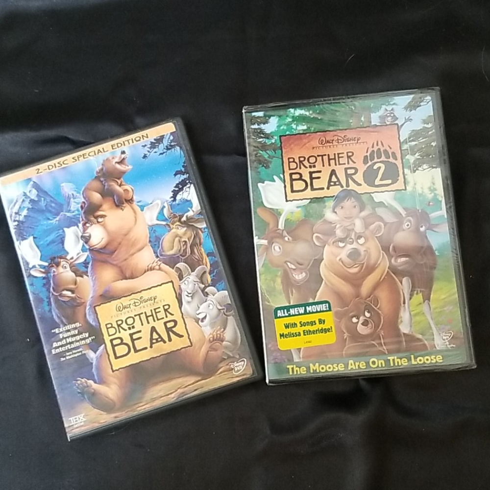 🎟DISNEY'S BROTHER BEAR DVDs
